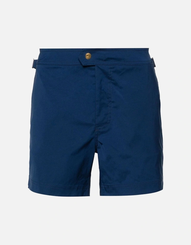 Compact Poplin Swim Shorts Blue