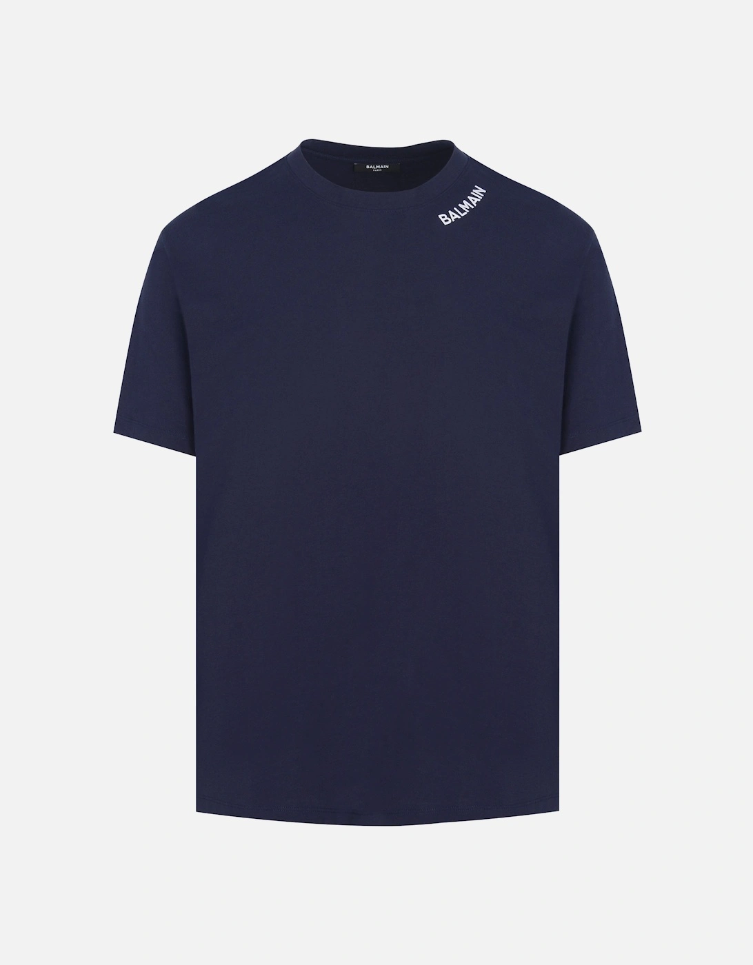 Stitched Logo T-shirt Straight Fit Navy, 6 of 5