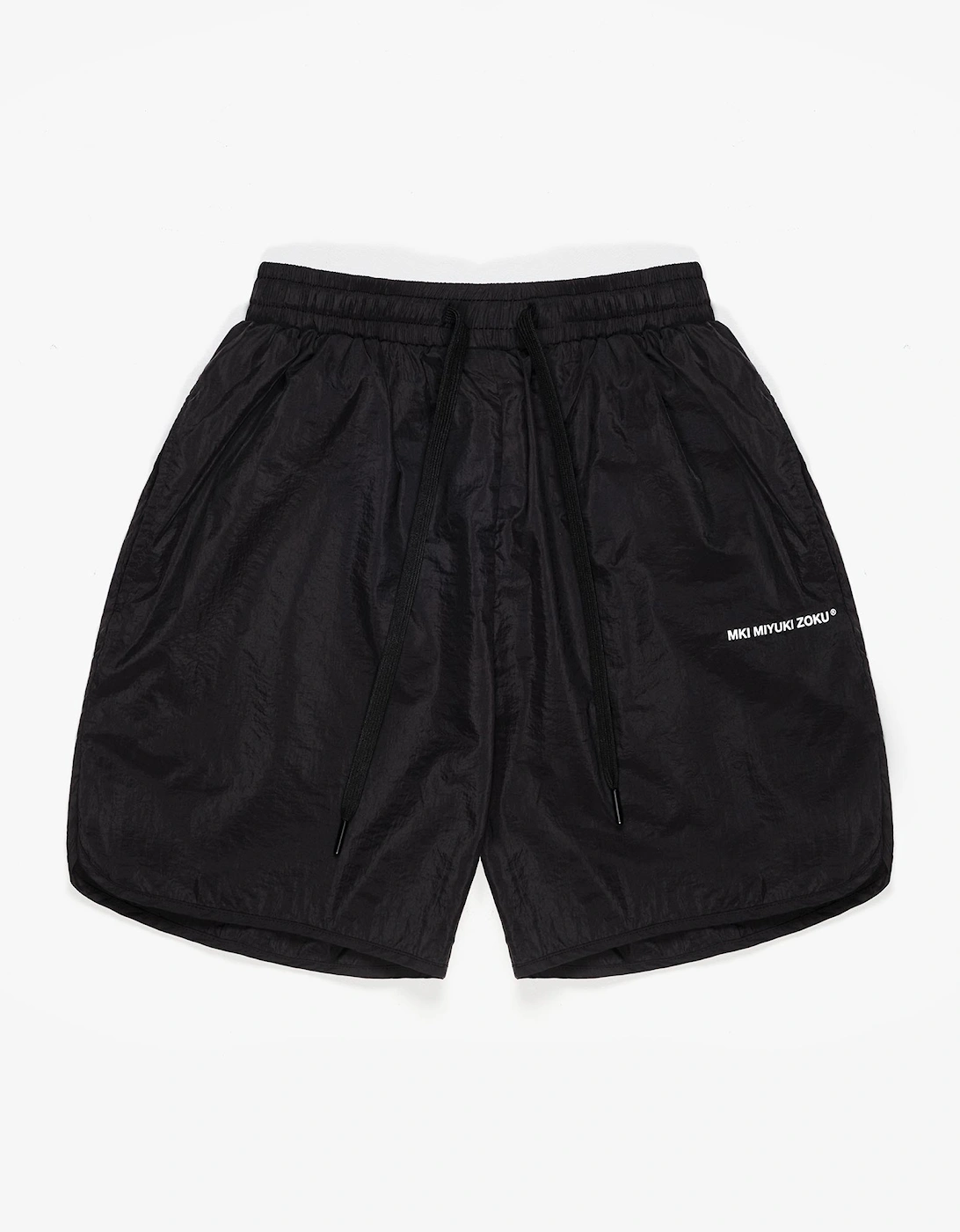 Relaxed Fit Crinkle Nylon Track Shorts, 11 of 10