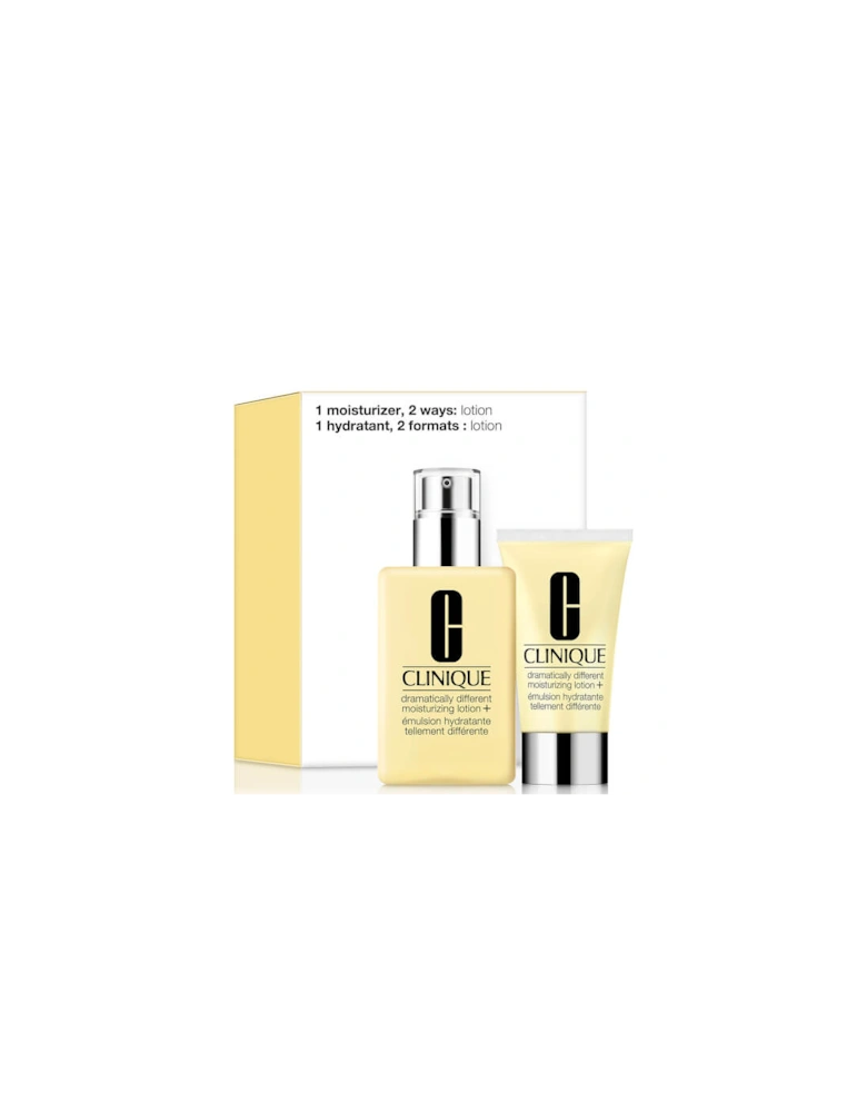Dramatically Different Moisturising Lotion+ Duo: Skincare Gift Set (Worth £77.00)