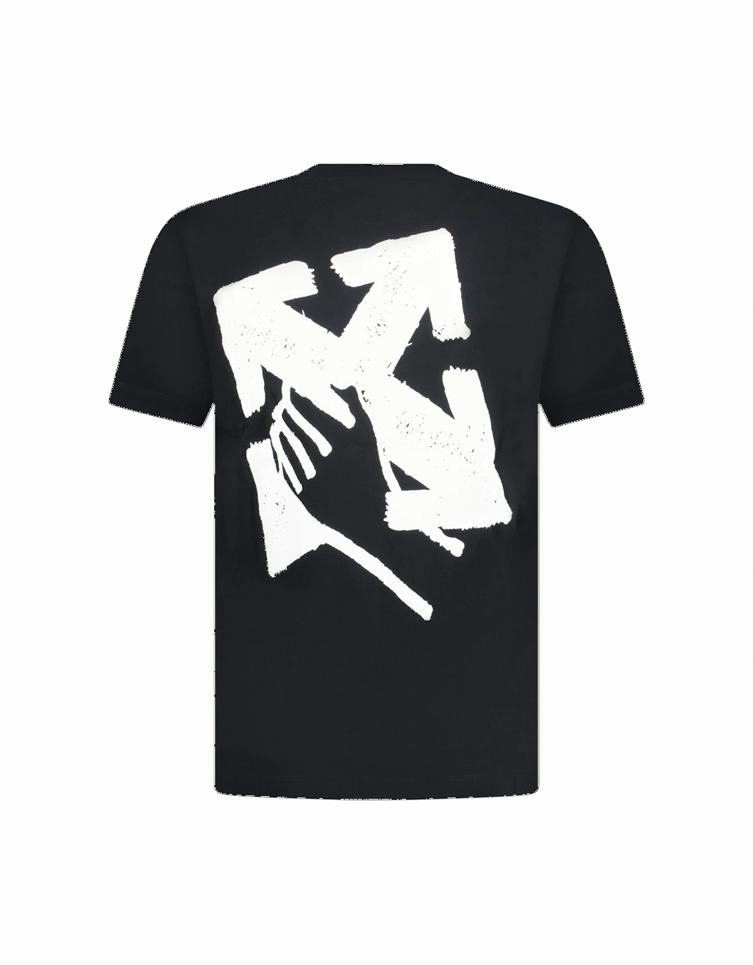 Hand Arrow Design T-shirt Black, 3 of 2