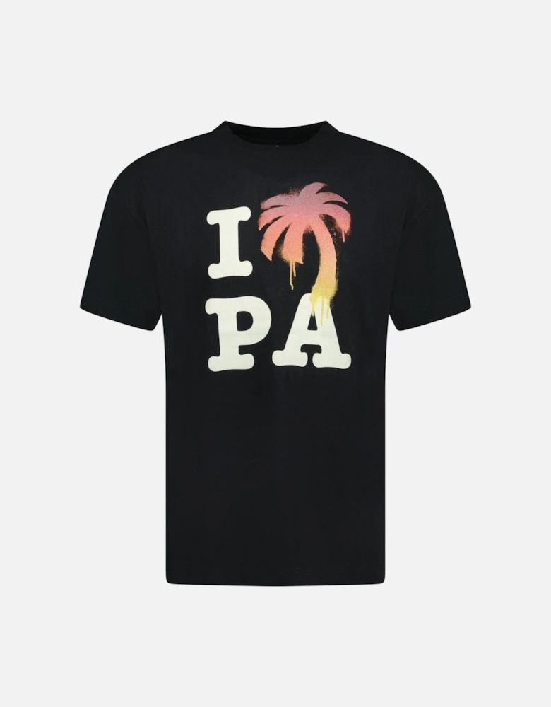 'I Love PA' T-Shirt Black