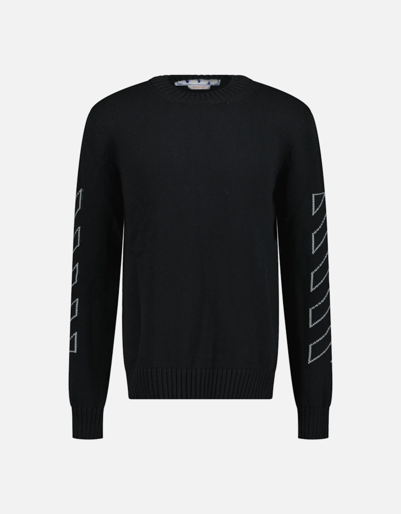 Knitted Jumper Black