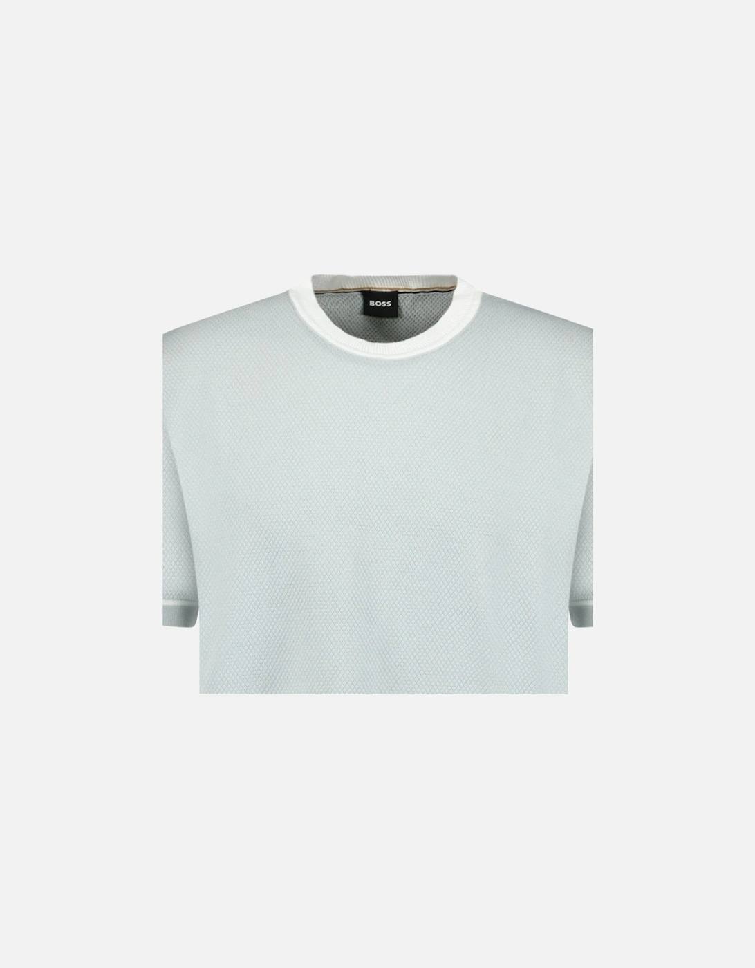 Grosso Knit T Shirt Pastel Grey