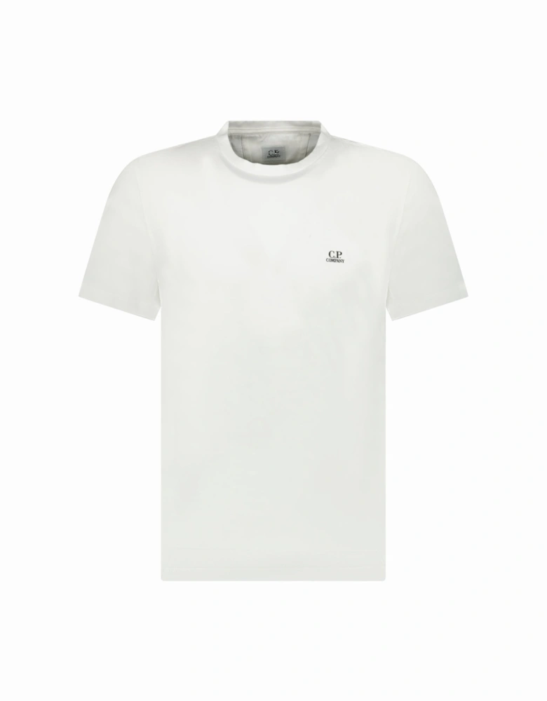 Writing Logo Crew T-Shirt White