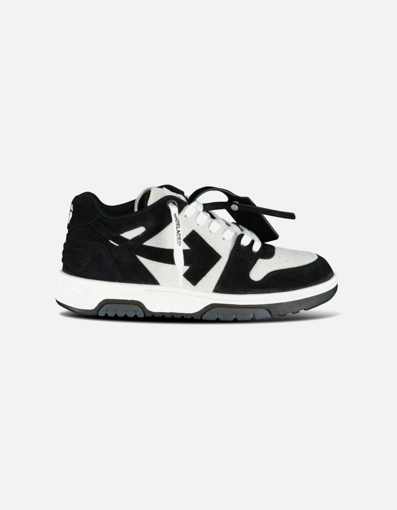 Out Of Office Low-Top Suede Trainers Black & White