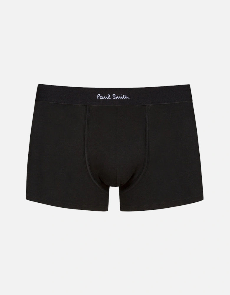 5-Pack Classic Boxer Trunks, Black