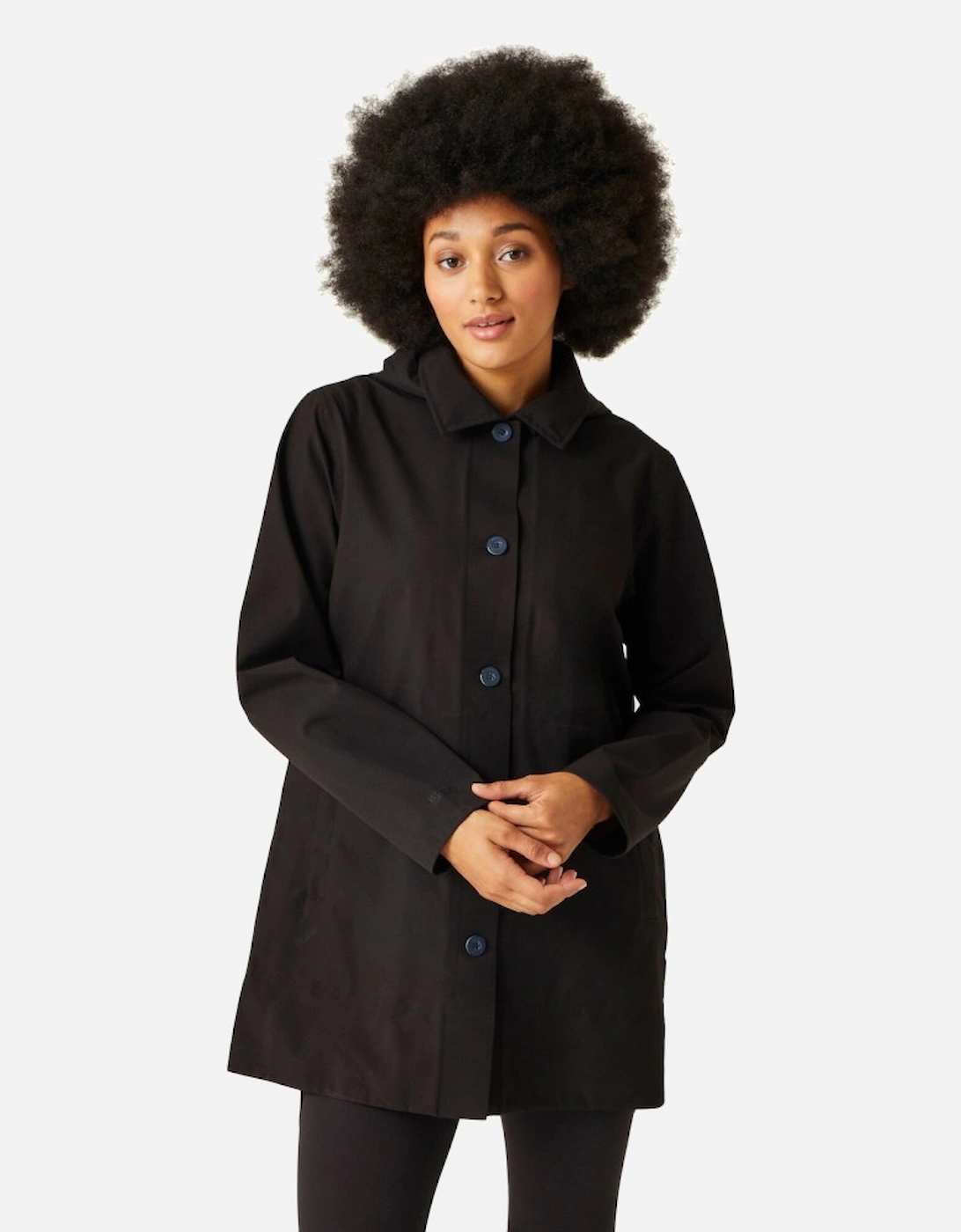 Womens Oakbay Mac Longline Mac Coat, 5 of 4