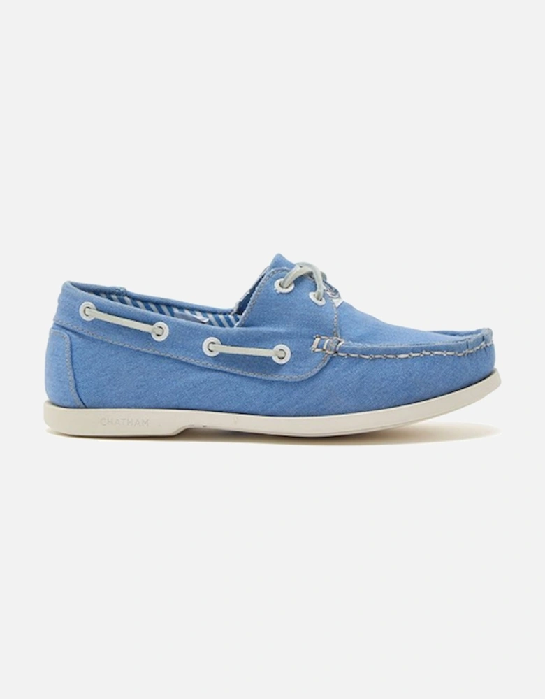 X Joules Women's Jetty Lady Canvas Boat Shoes Blue