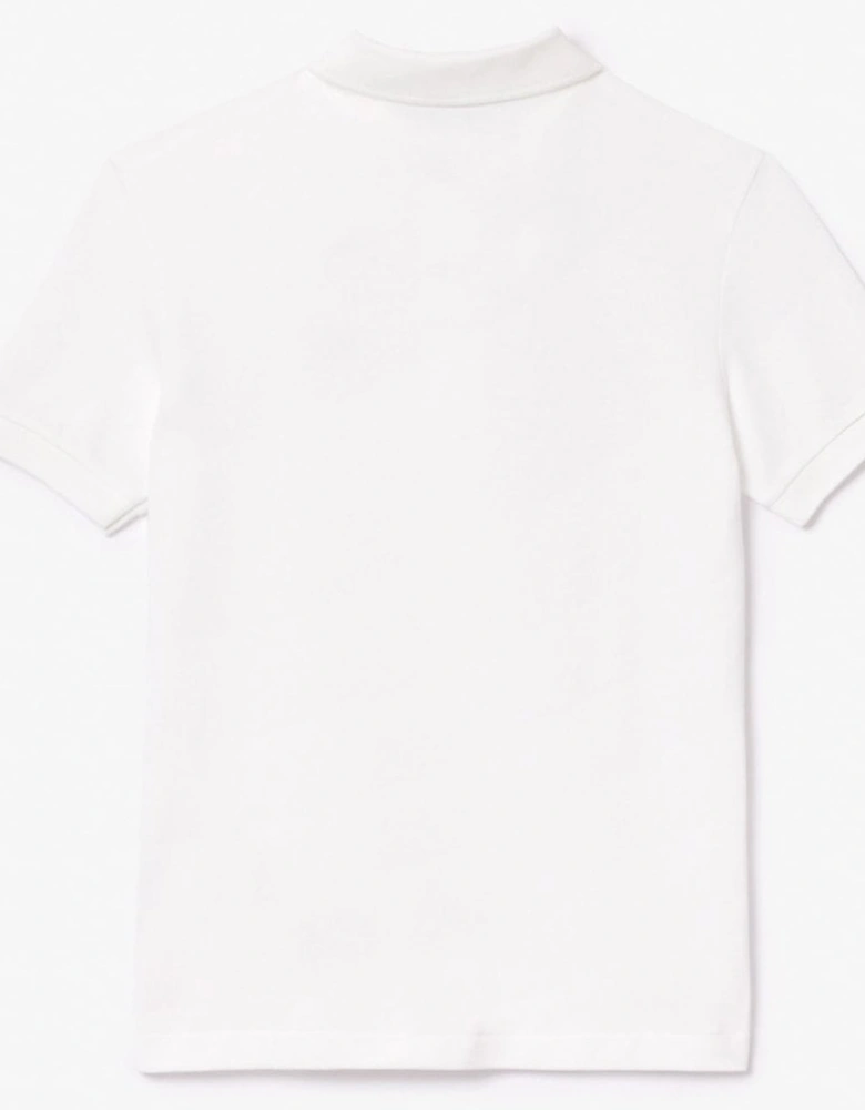 Boy's White Polo Shirt