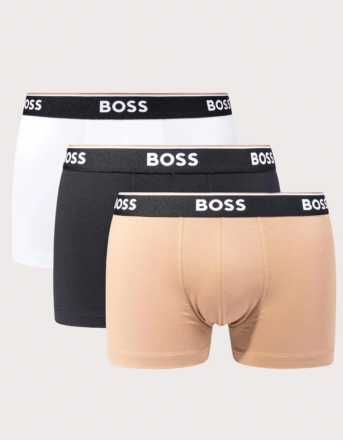 3 Pack of Stretch-Cotton Trunks, 3 of 2