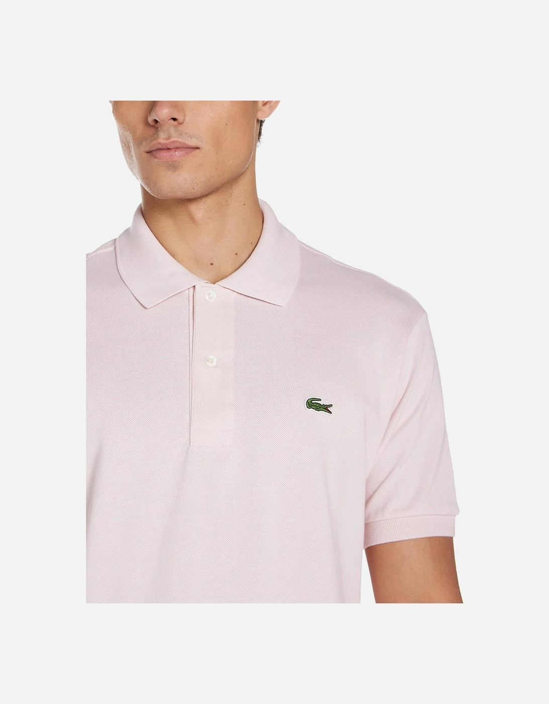 Mens' Classic Fit Polo Shirt Pink