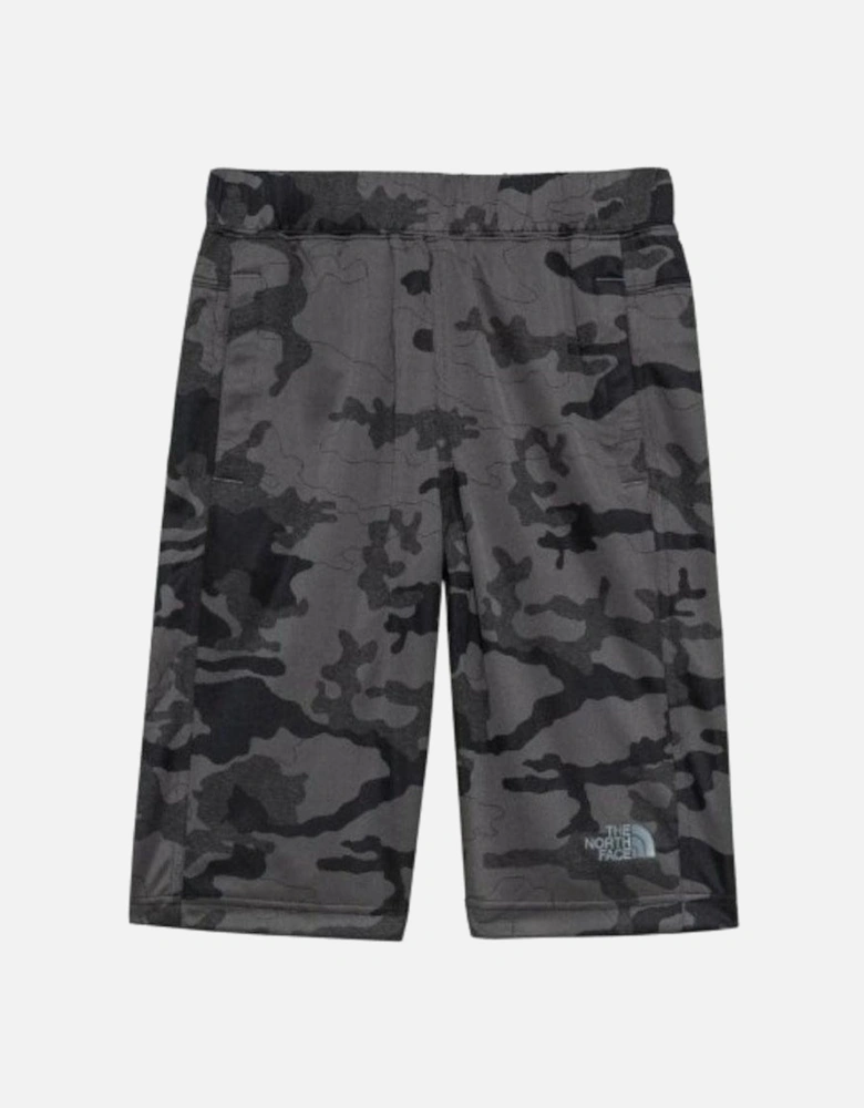 North Face Kids Mak Shorts Camo Black