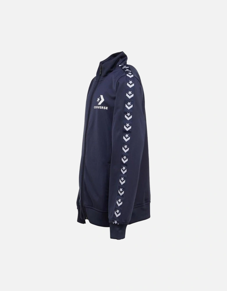 KIDS Tricot Taping Track Jacket Obsidian Navy