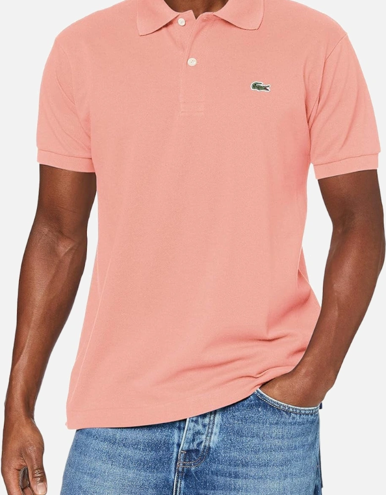 Mens' Classic Fit Polo Shirt Salmon