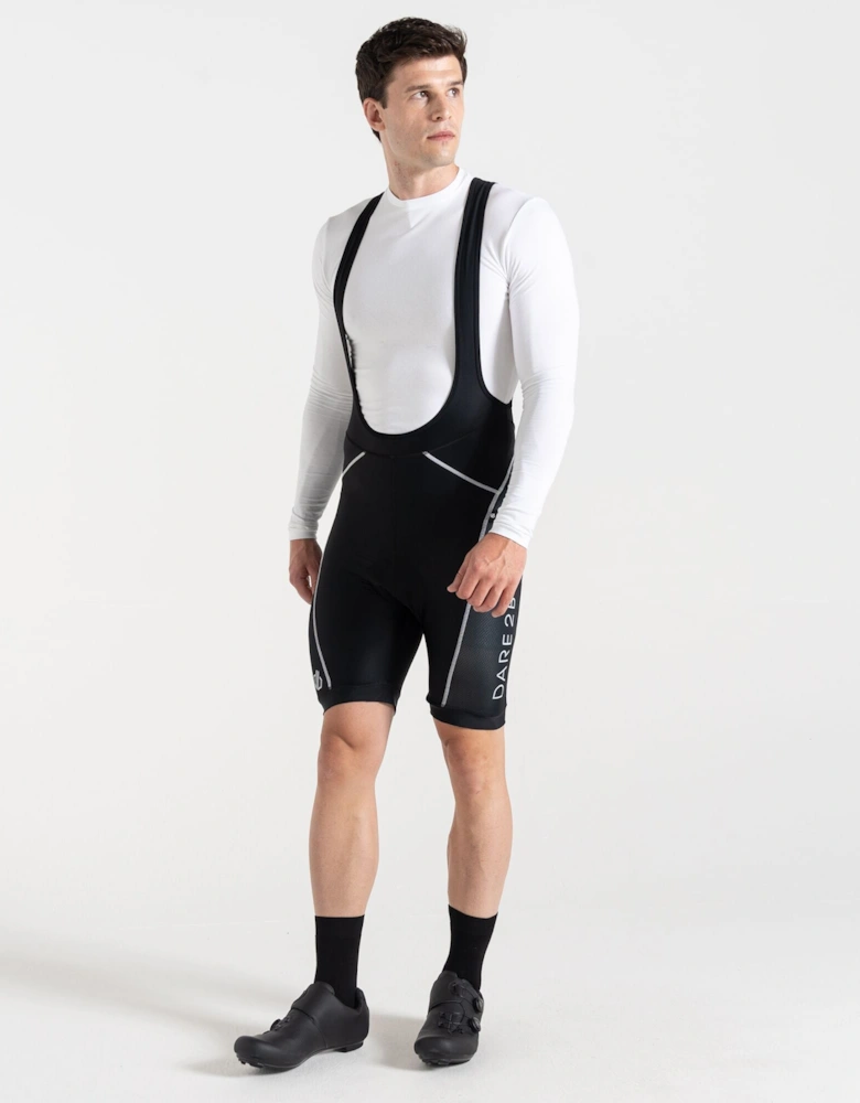 Mens Ecliptic Gel Bibbed Cycling Shorts