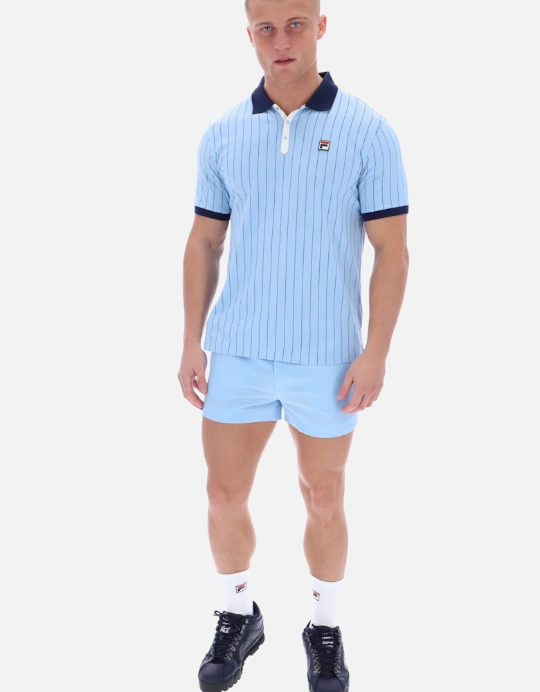 Striped Blue Polo Shirt