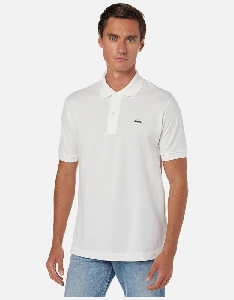 Mens' Classic Fit Polo Shirt White