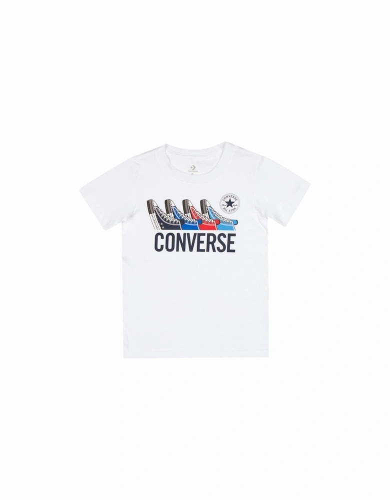 KIDS White Shoe T-shirt