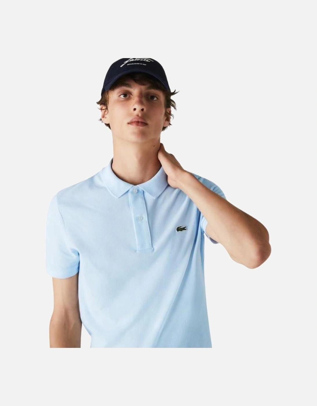 Regular Fit Polo Shirt Sky Blue, 4 of 3