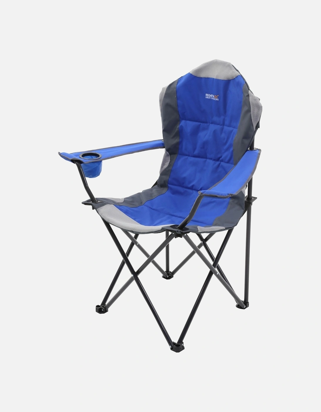 Kruza Padded Camping Chair With Storage Bag