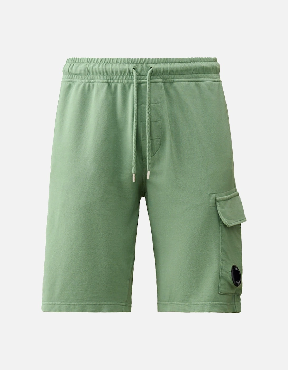 C.P.Company Light Fleece Utility Shorts - Green, 2 of 1