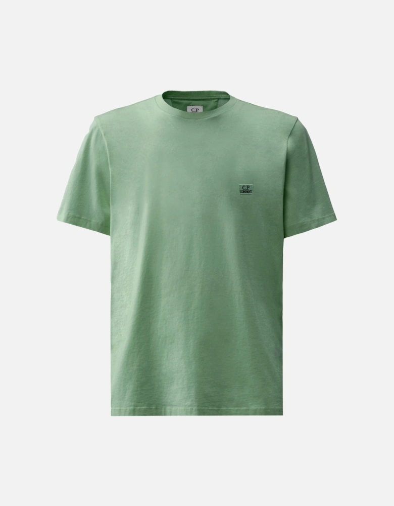 C.P.Company 30/1 Jersey Logo T-shirt - Green