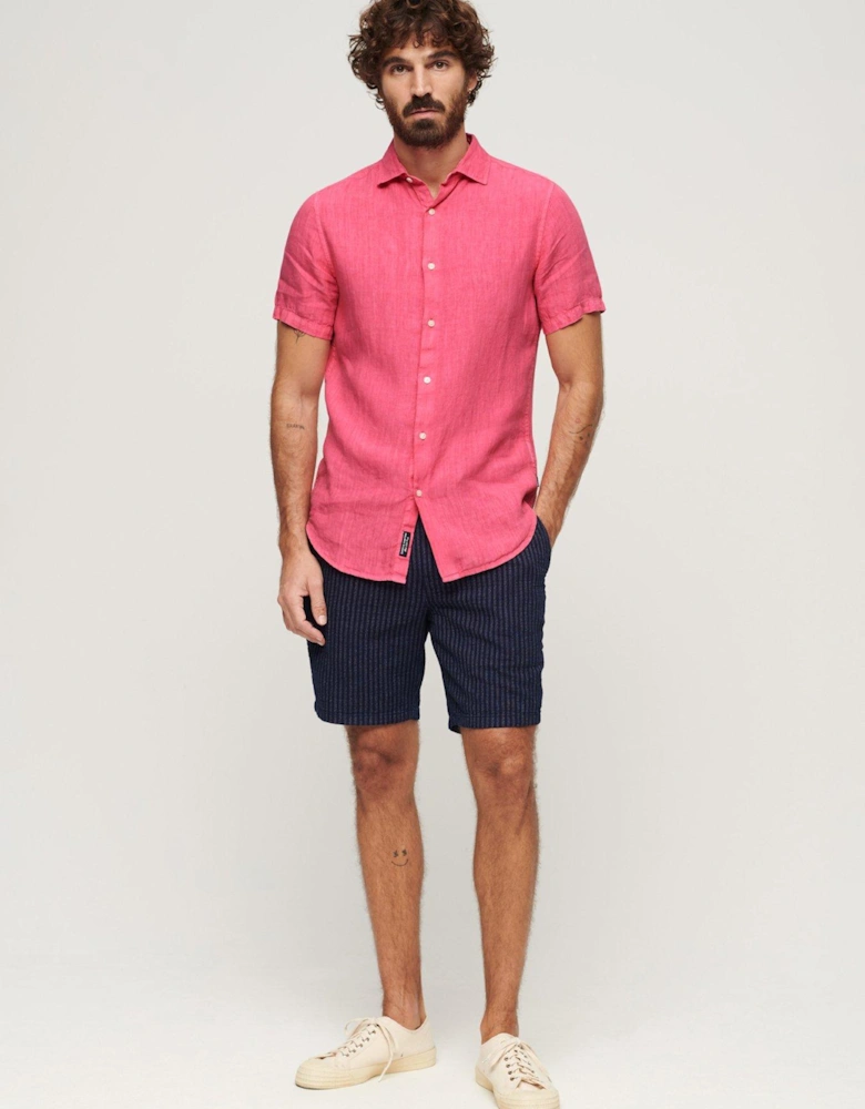 Studios Casual Linen Shirt - Pink