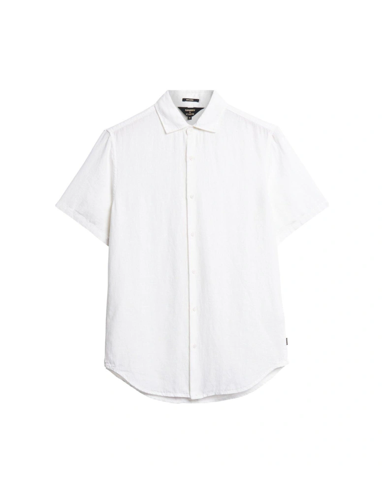 Studios Casual Linen Shirt - White