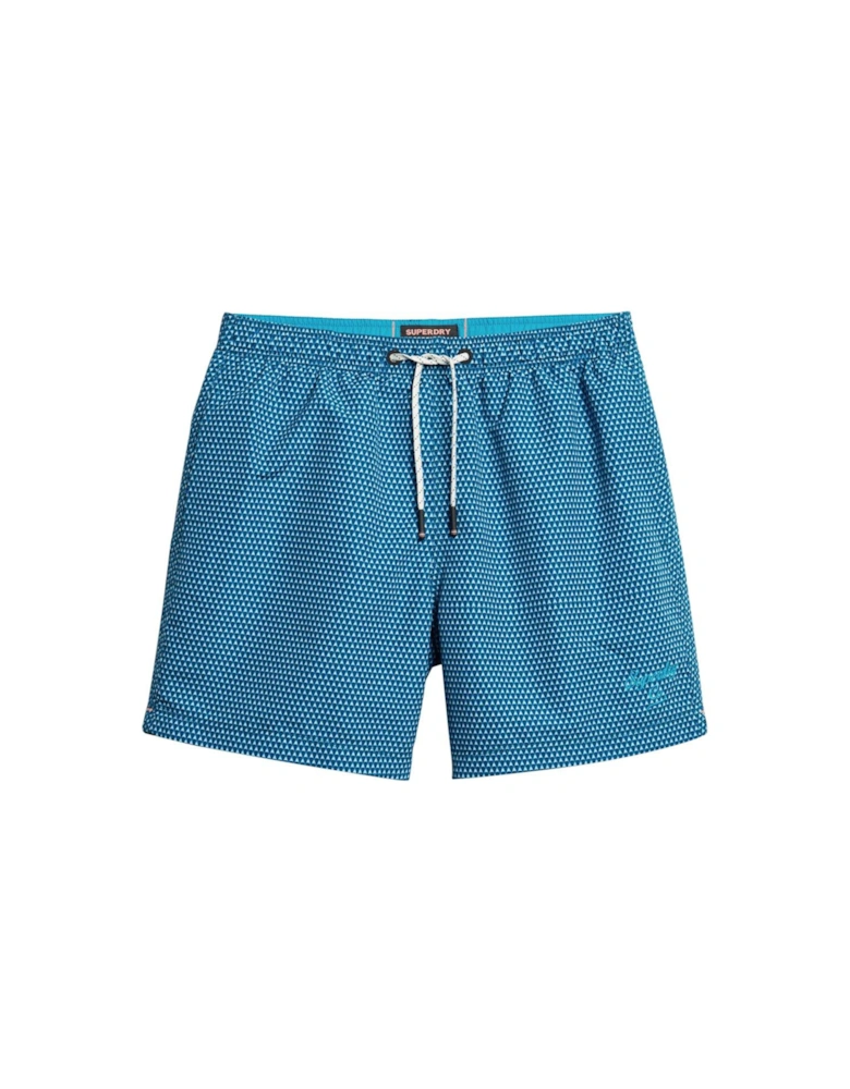 Printed 15" Swim Shorts - Blue