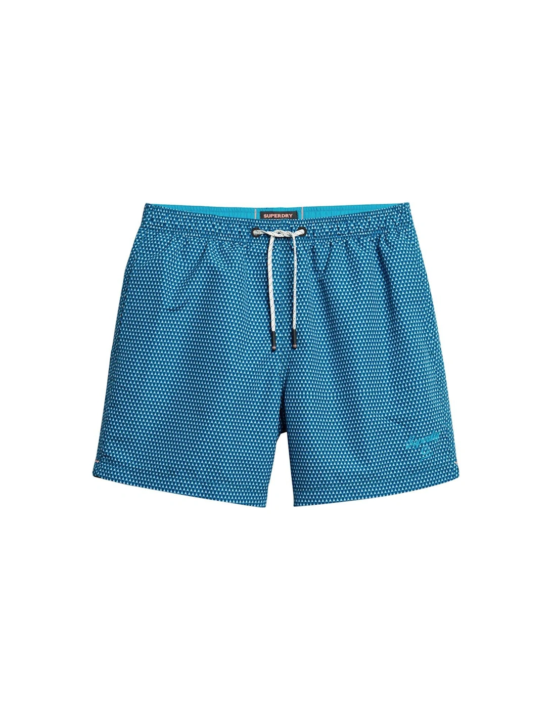 Printed 15" Swim Shorts - Blue