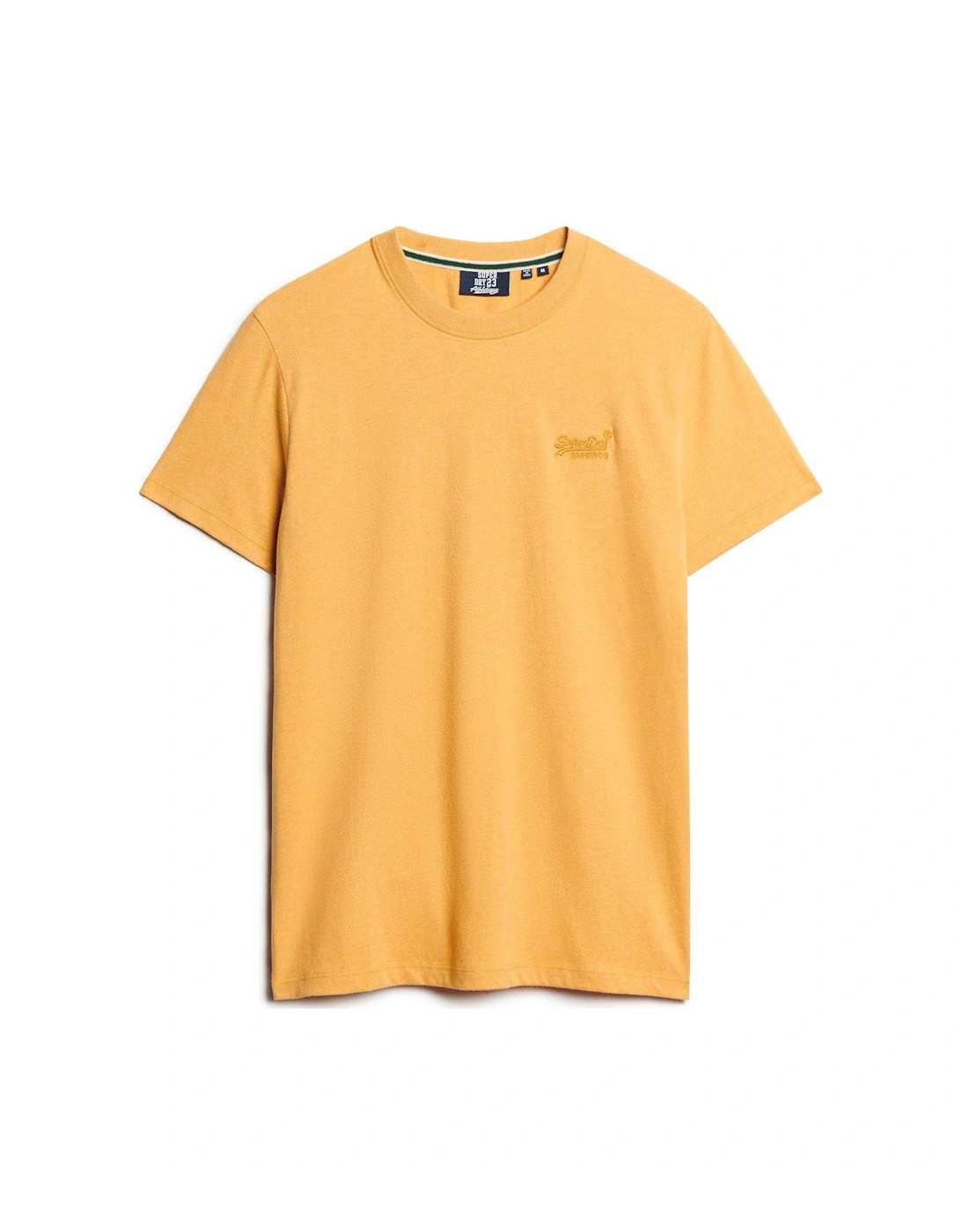 Essential Logo Embroidered T-Shirt - Yellow