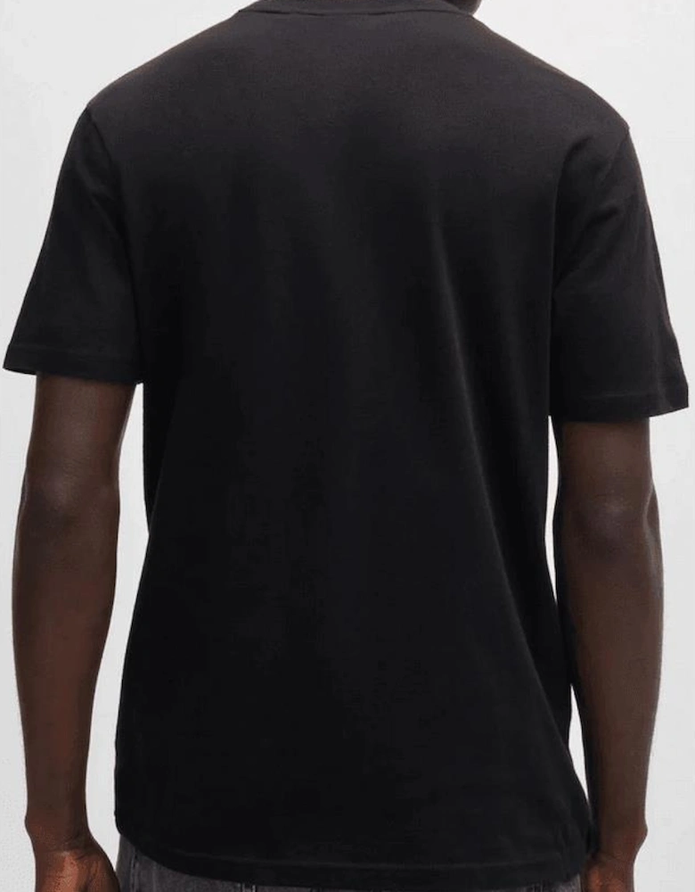 Thinking Regular Fit Black T-Shirt
