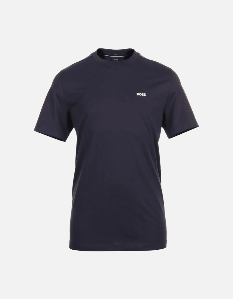 Tee Raised Logo Navy T-Shirt