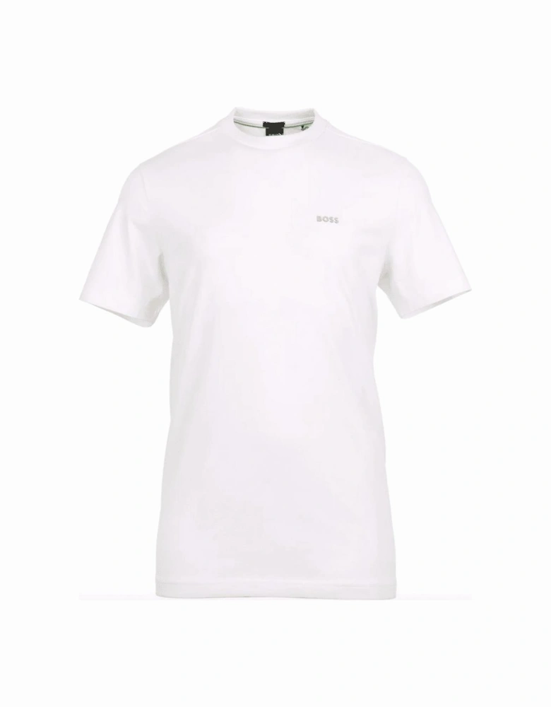 Tee Raised Logo White T-Shirt