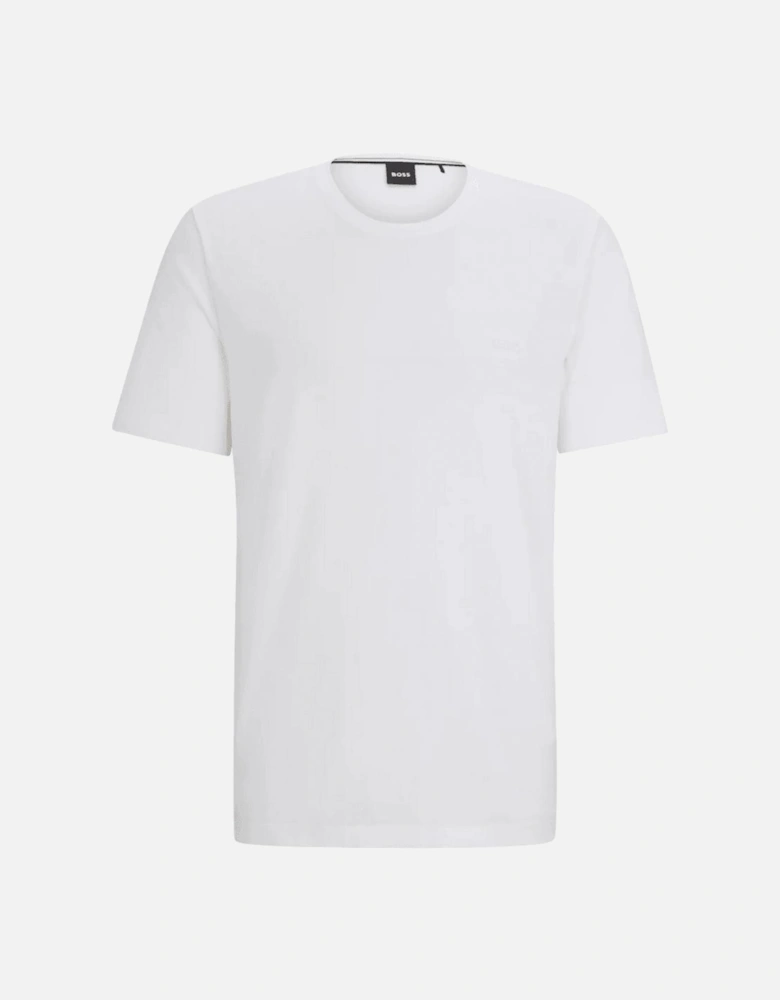 Mix&Match Embroidered Logo White T-Shirt