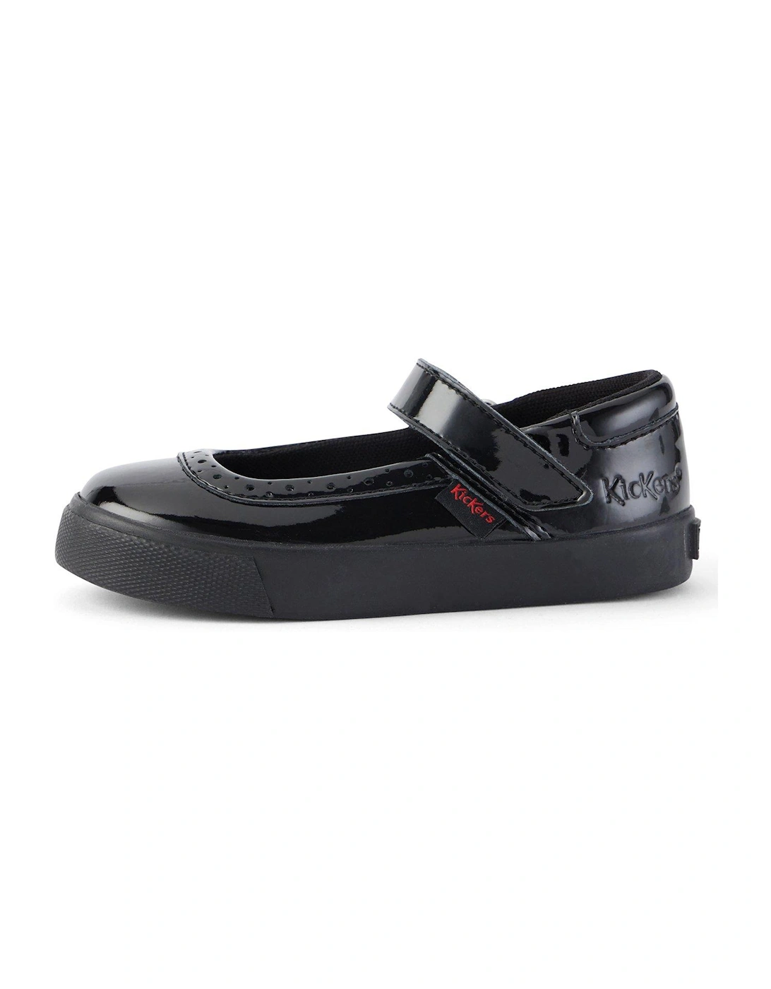 Tovni Brogue Mary Jane School Shoe - Black, 2 of 1