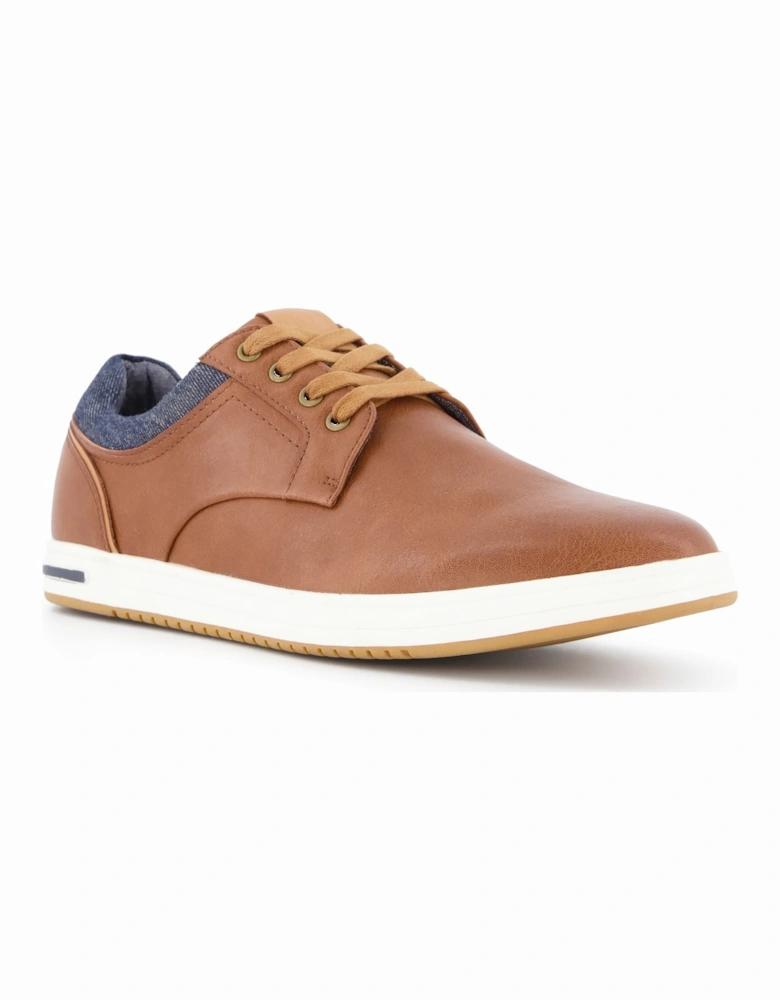 Mens Trip - Textured Lace-Up Trainers