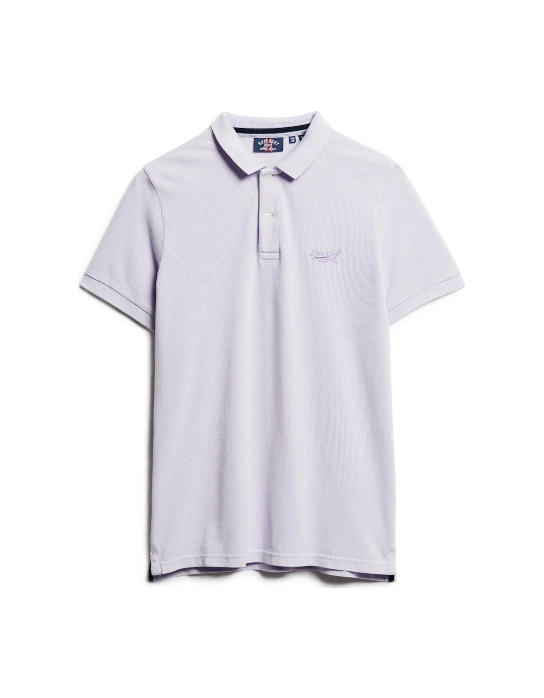 Destroyed Polo Shirt - Purple