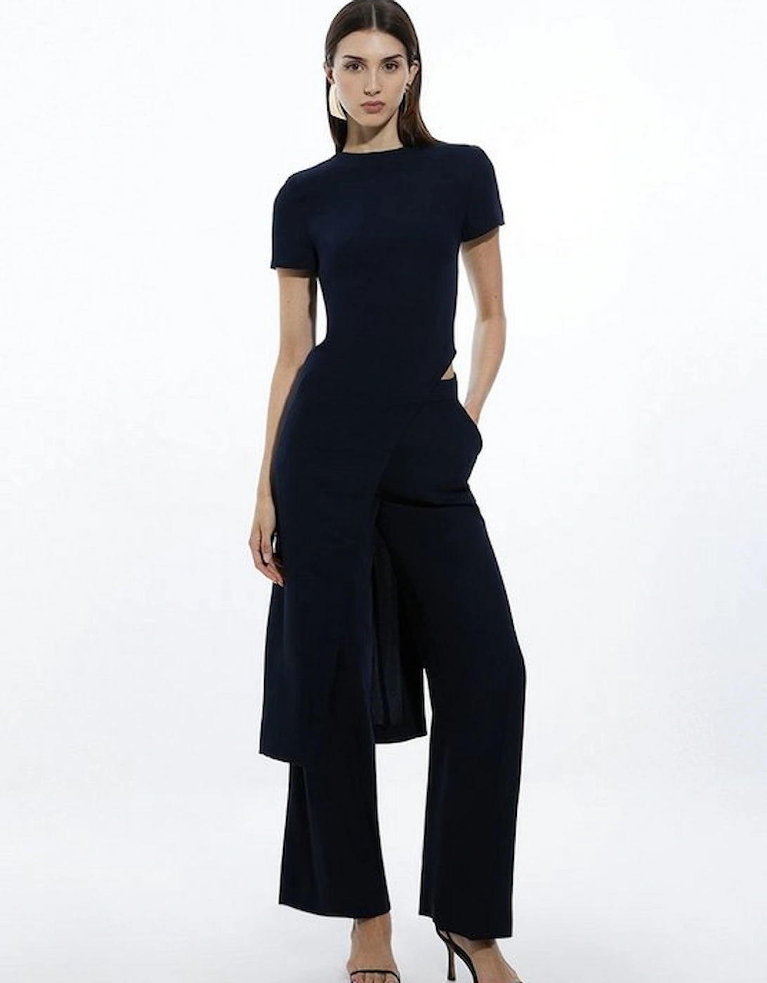 Soft Tailored Asymmetric Relaxed Fit Top, 4 of 3