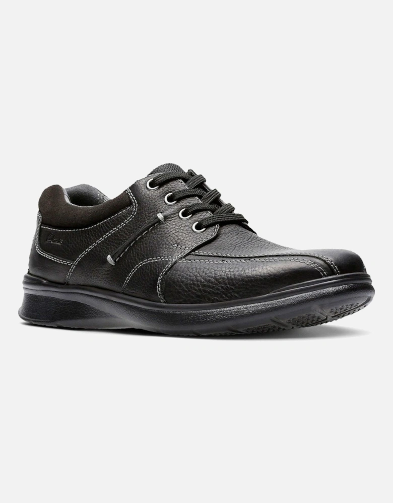 Cotrell Walk in black oily leather