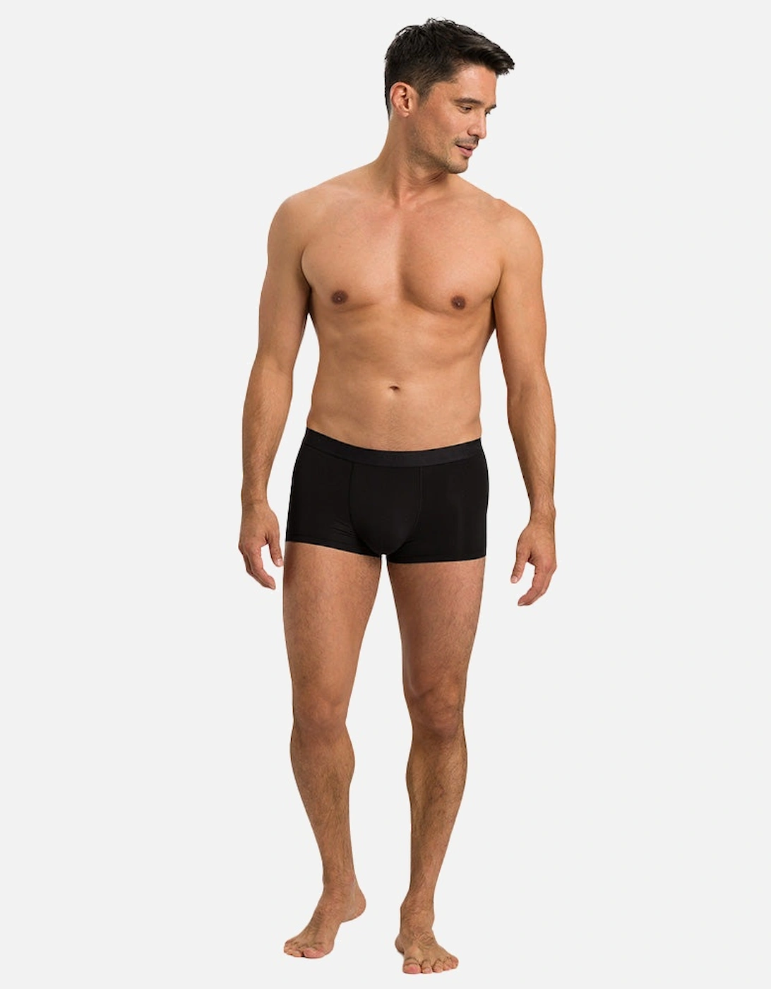 Micro Touch Boxer Trunk, Black