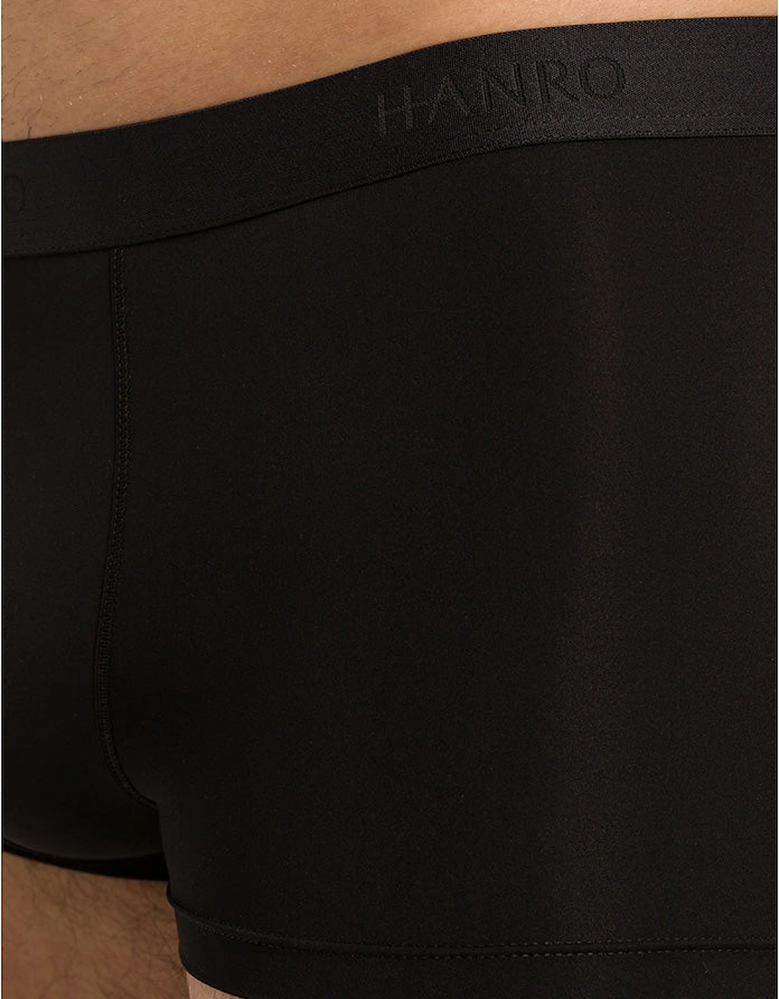 Micro Touch Boxer Trunk, Black