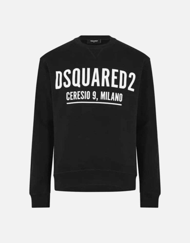 Milano Logo Black Sweater