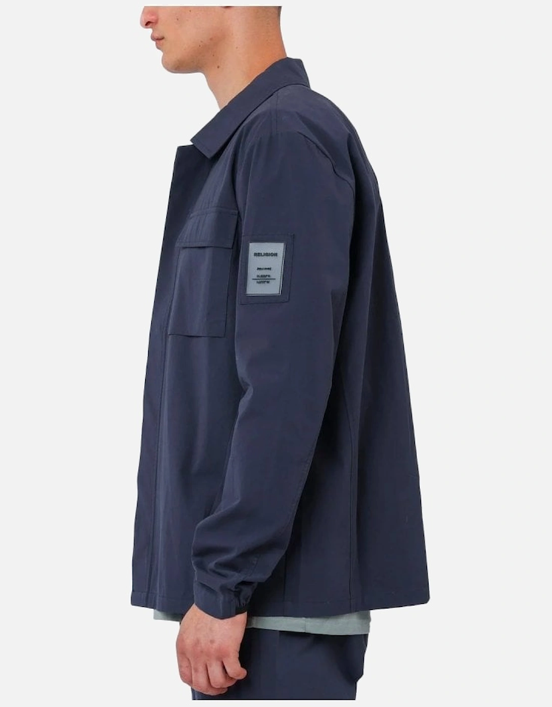 Cotton Terrace Overshirt Indigo