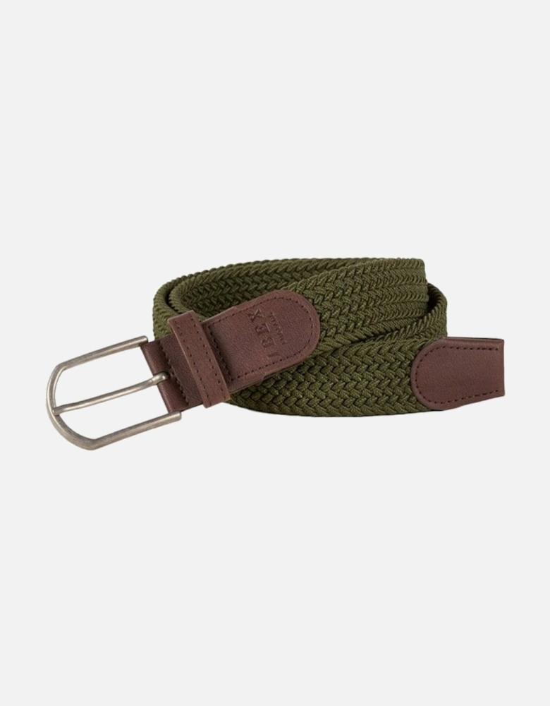 Ibex Repreve Stretch Woven Belt Khaki