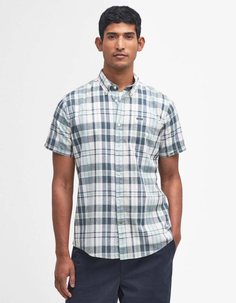Alford Mens Tailored Checked Shirt