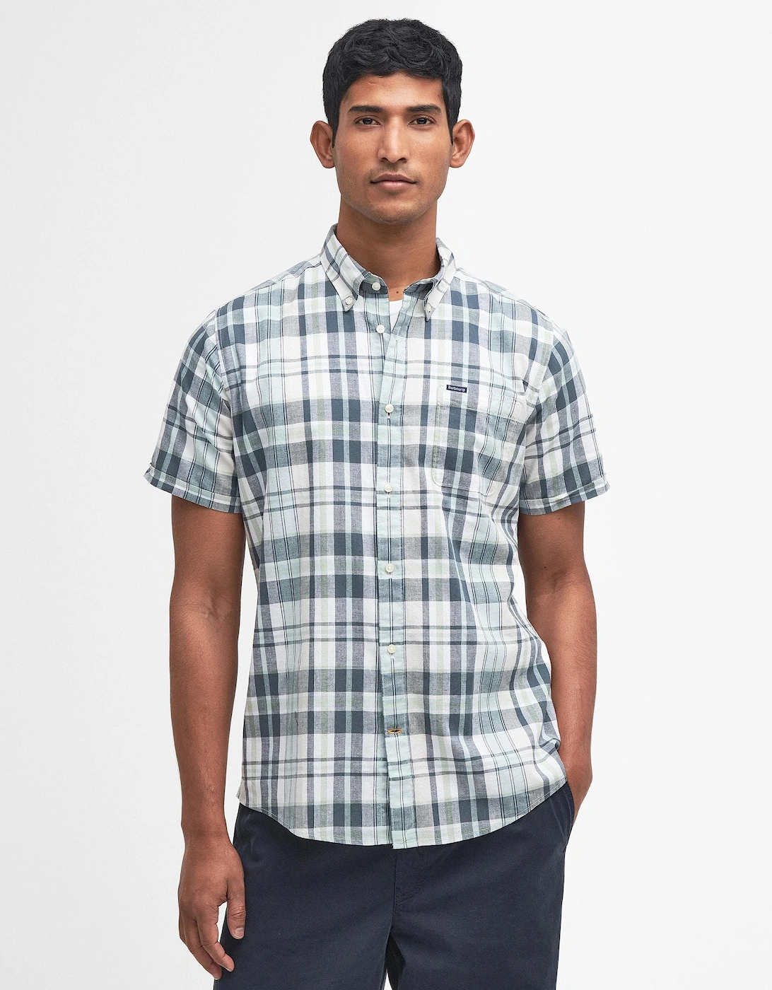 Alford Mens Tailored Checked Shirt, 8 of 7