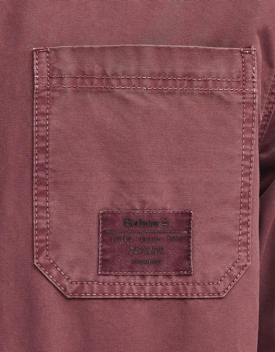 Dewsbury Mens Garment Dyed Overshirt
