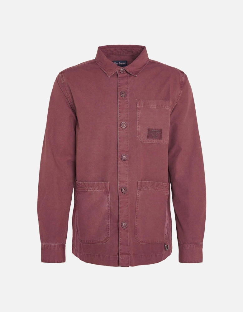 Dewsbury Mens Garment Dyed Overshirt